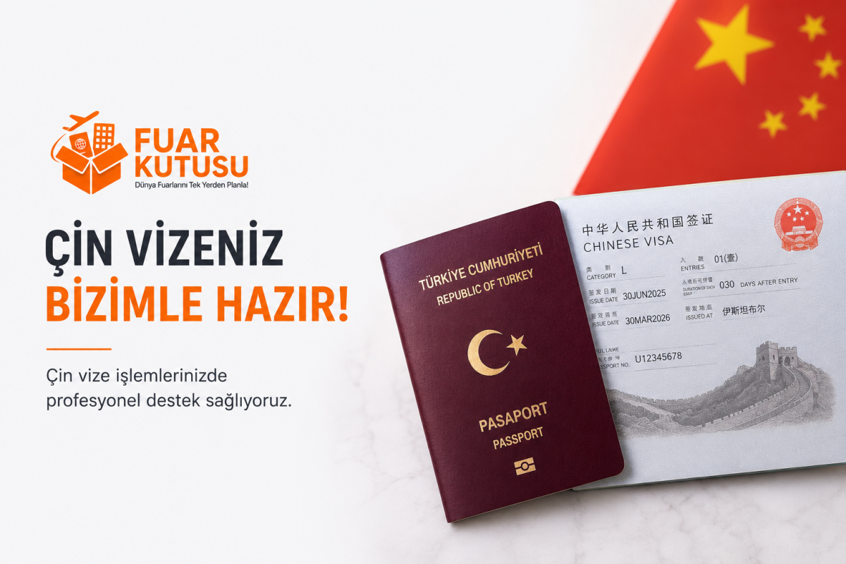 Çin Vizesi Sürecinizi Fuar Kutusu ile Güvenle Tamamlayabilirsiniz